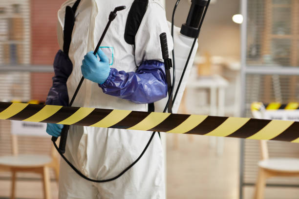 Professional Biohazard Cleanup technician working in Mount Pleasant, TX